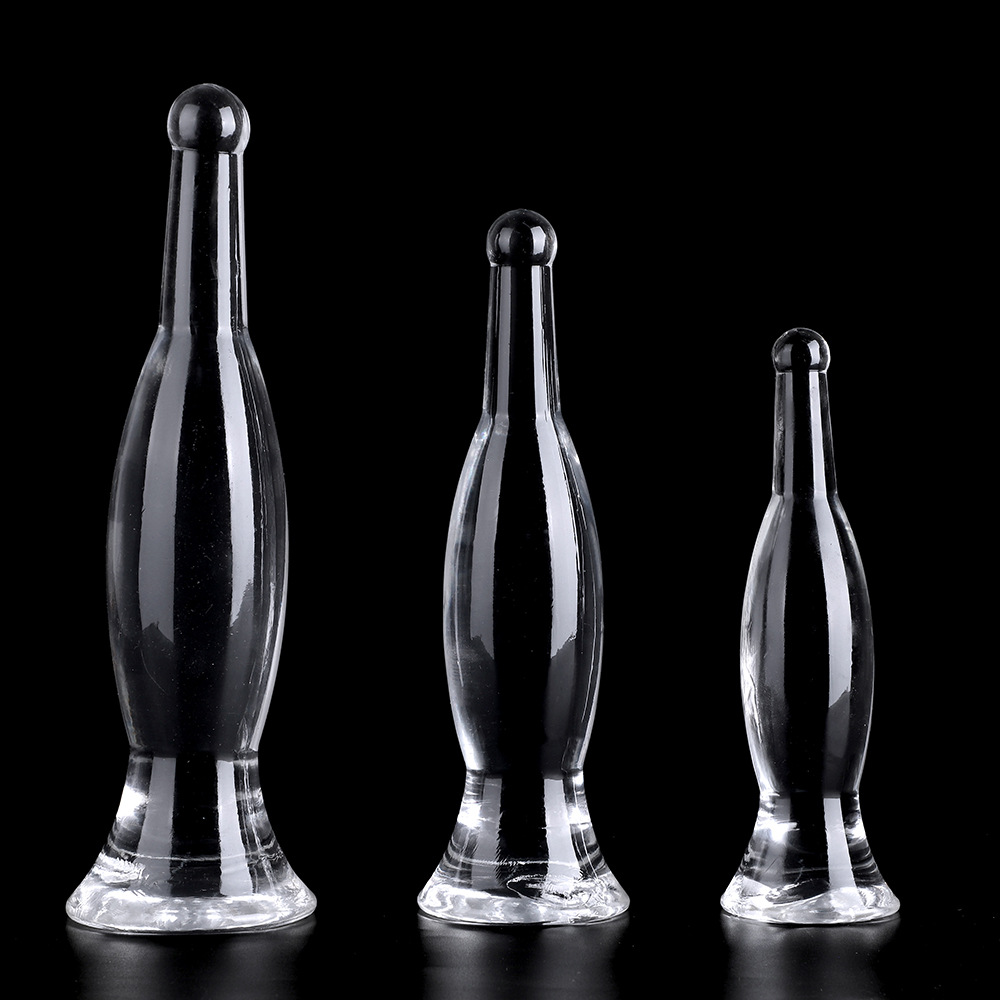 Art Craft Vase - Godemichet Anal Transparent en Forme de