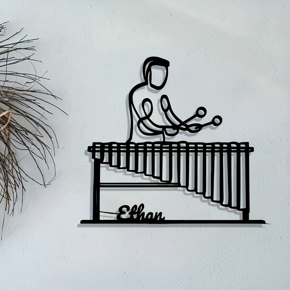 Art And Craft Studio - CIFBUY Décoration murale en métal, sculpture