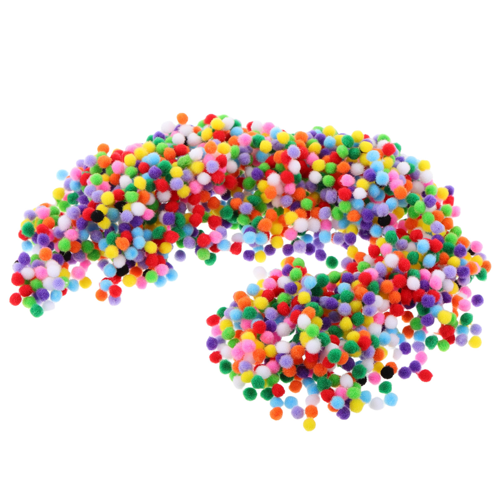 Art Craft Hat - 2000 pièces de pompons artisanaux colorés