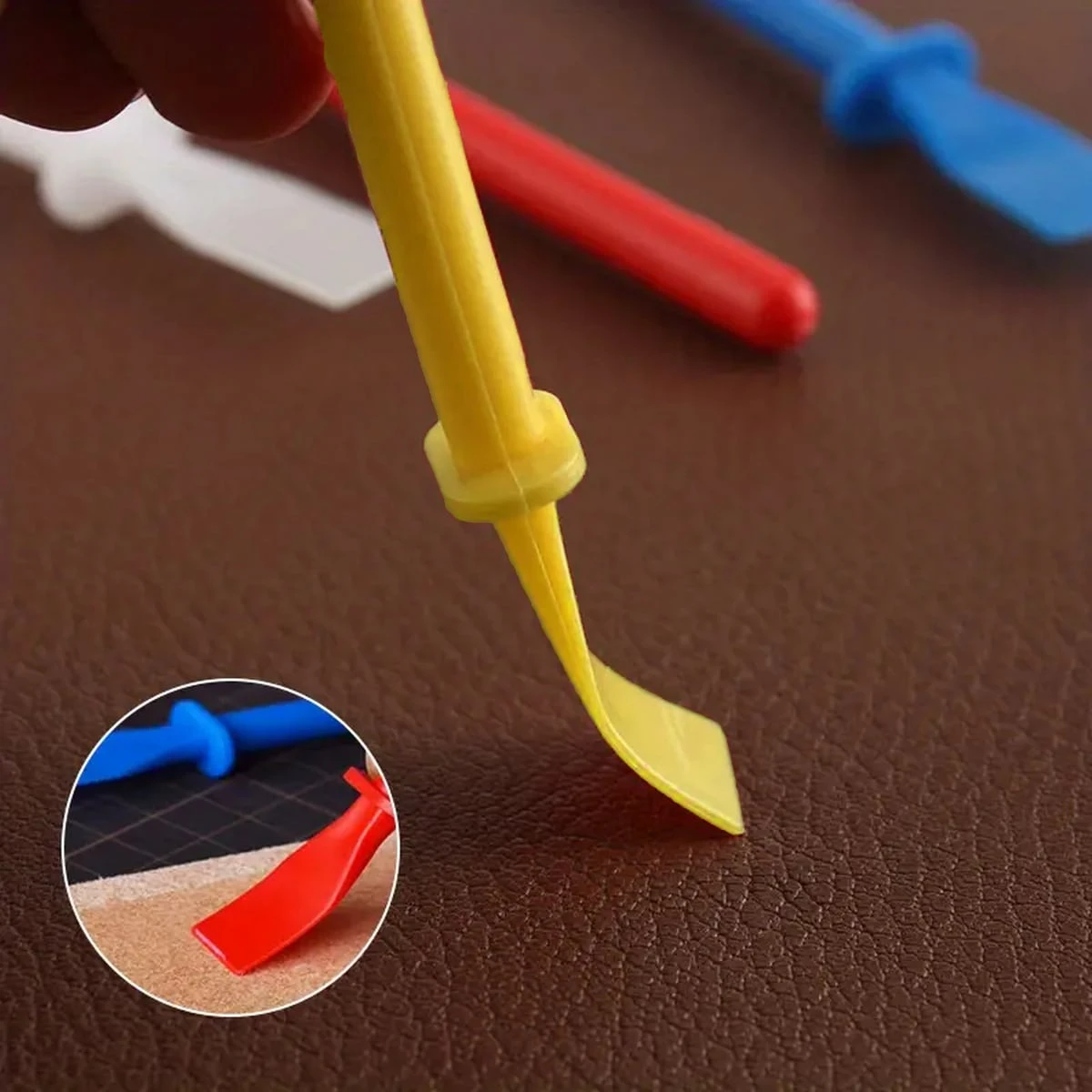 Art Craft Stick - Spatule en polypropylène avec grattoir à