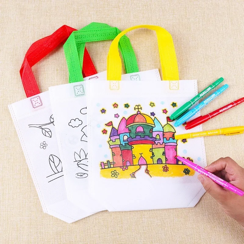 Art Craft 5 Year Old - Ensemble de sacs Graffiti avec marqueurs,