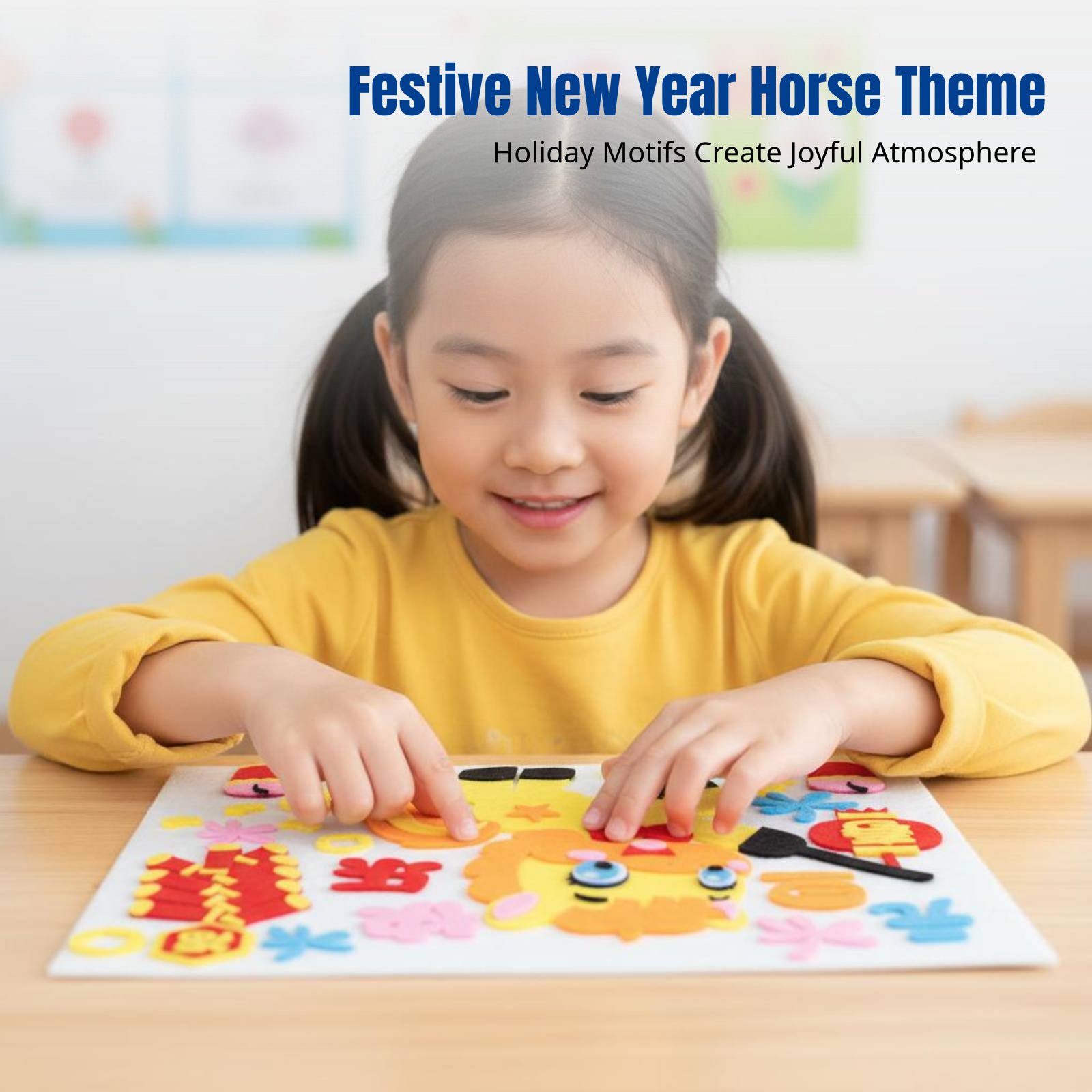 Art Craft Horse - Kit d'activités créatives DIY pour le