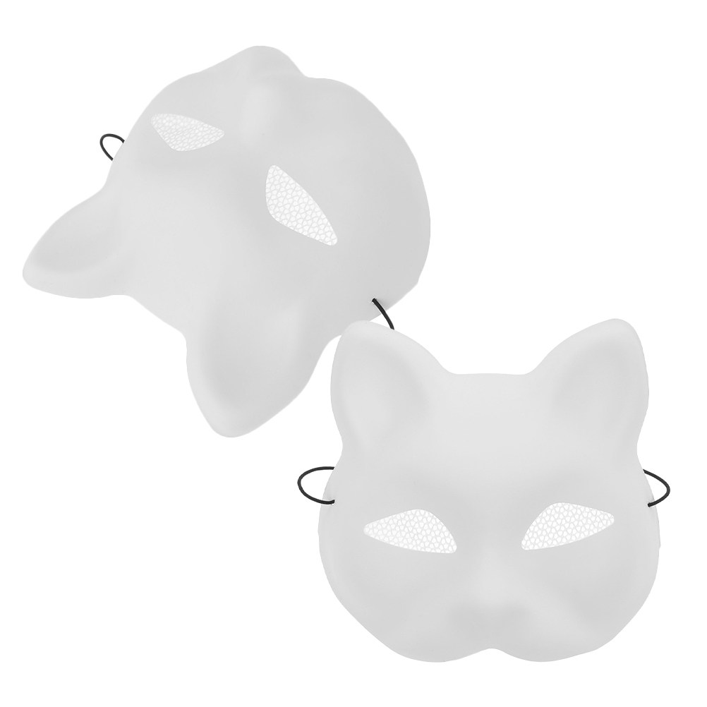 Art Craft Activities For Preschoolers - 2 masques en plastique peignables au
