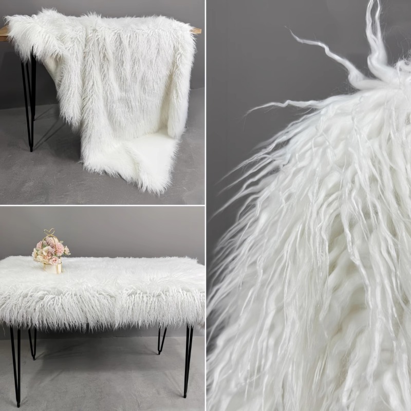 Art Craft Upholstery - Tissu en peluche longue pour présentoirs,