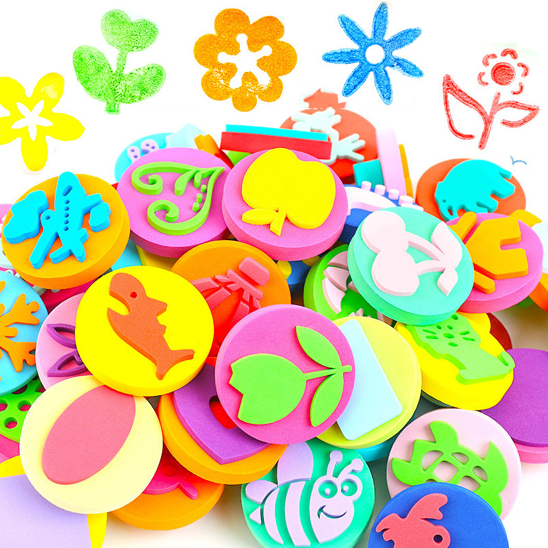 Art Craft 5 Year Old - Timbres en mousse pour peinture, animaux
