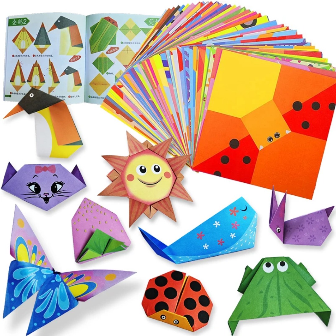 Art Craft 5 Year Old - Nouveau kit d'origami, 30 feuilles de