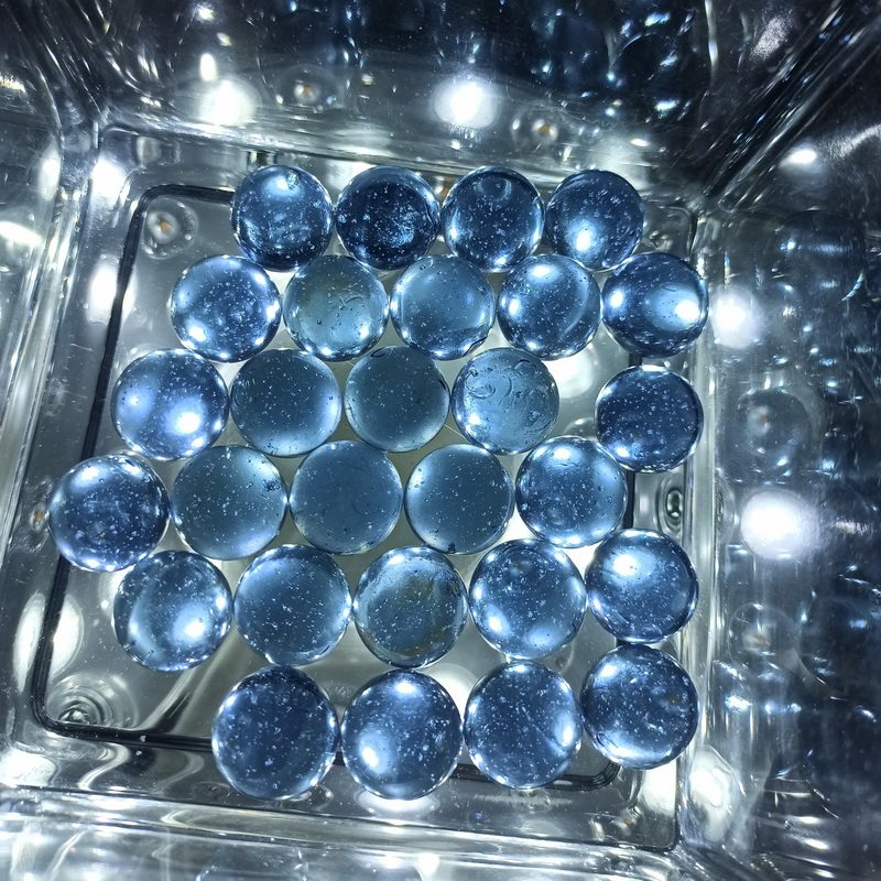 Art Craft Vase - Billes de verre colorées 14/16/17 mm