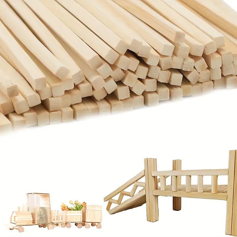 Art Craft Stick - 30 pièces/50pcs 0.5 × 0.5 ×
