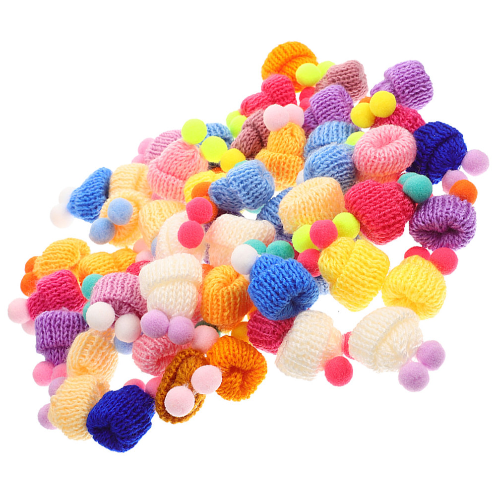 Art Craft Hat - 60 mini chapeaux en tricot, fil
