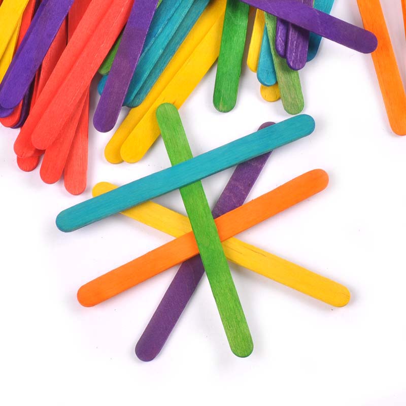 Art Craft Stick - Bâtonnets à glace en bois naturel