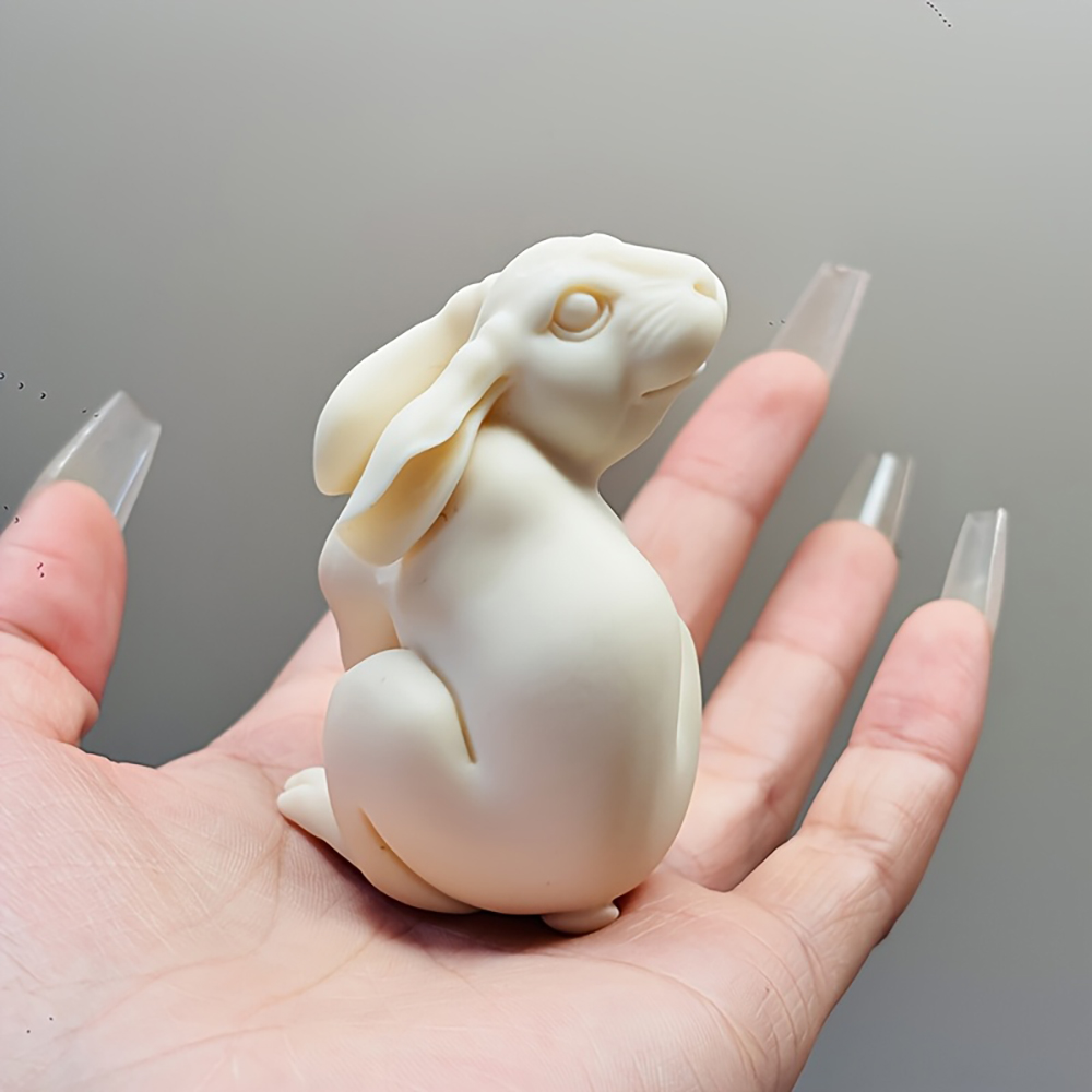Figurine de lapin blanc en rés - Art Craft Rabbit avis et prix