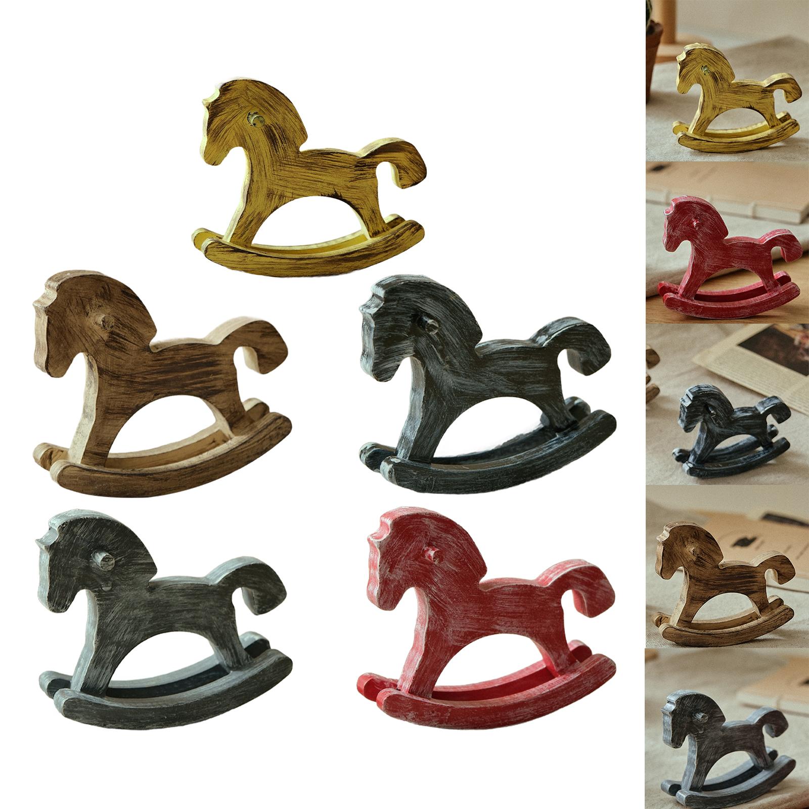 Cheval à bascule en bois, déco - Art Craft Horse avis et prix