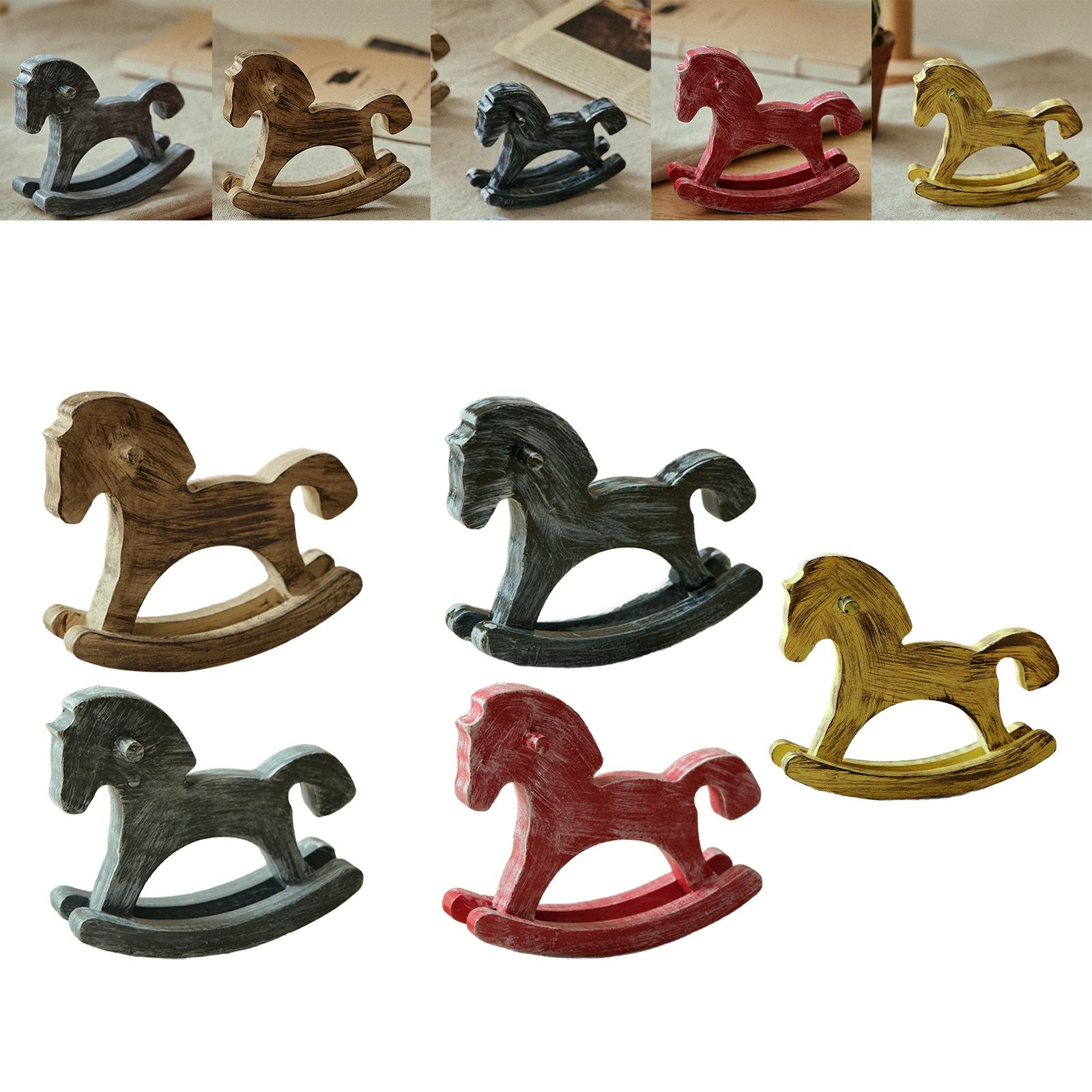 Cheval à bascule en bois, déco - Art Craft Horse avis et prix
