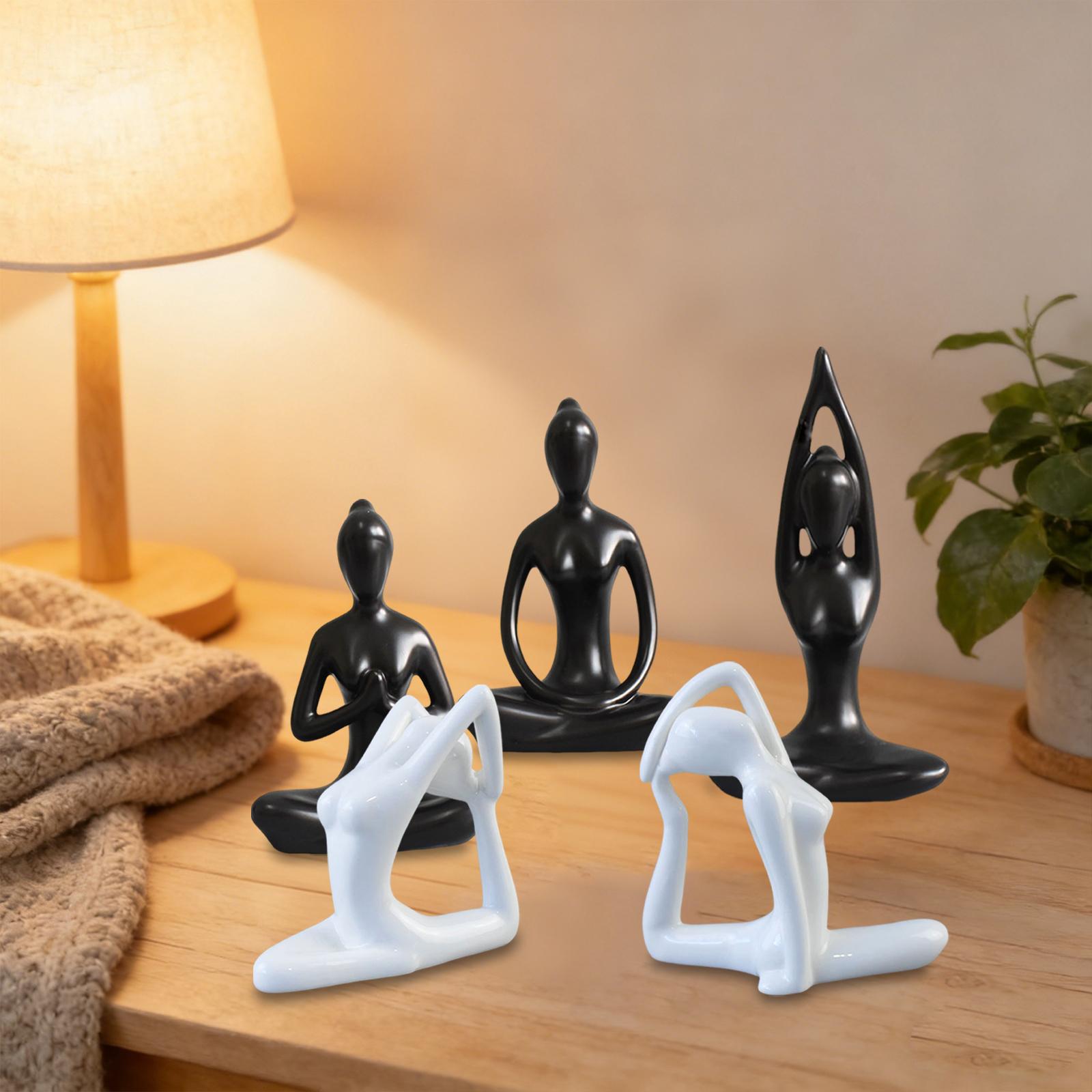 Statue de yoga en céramique, o - Art And Craft Studio avis et prix