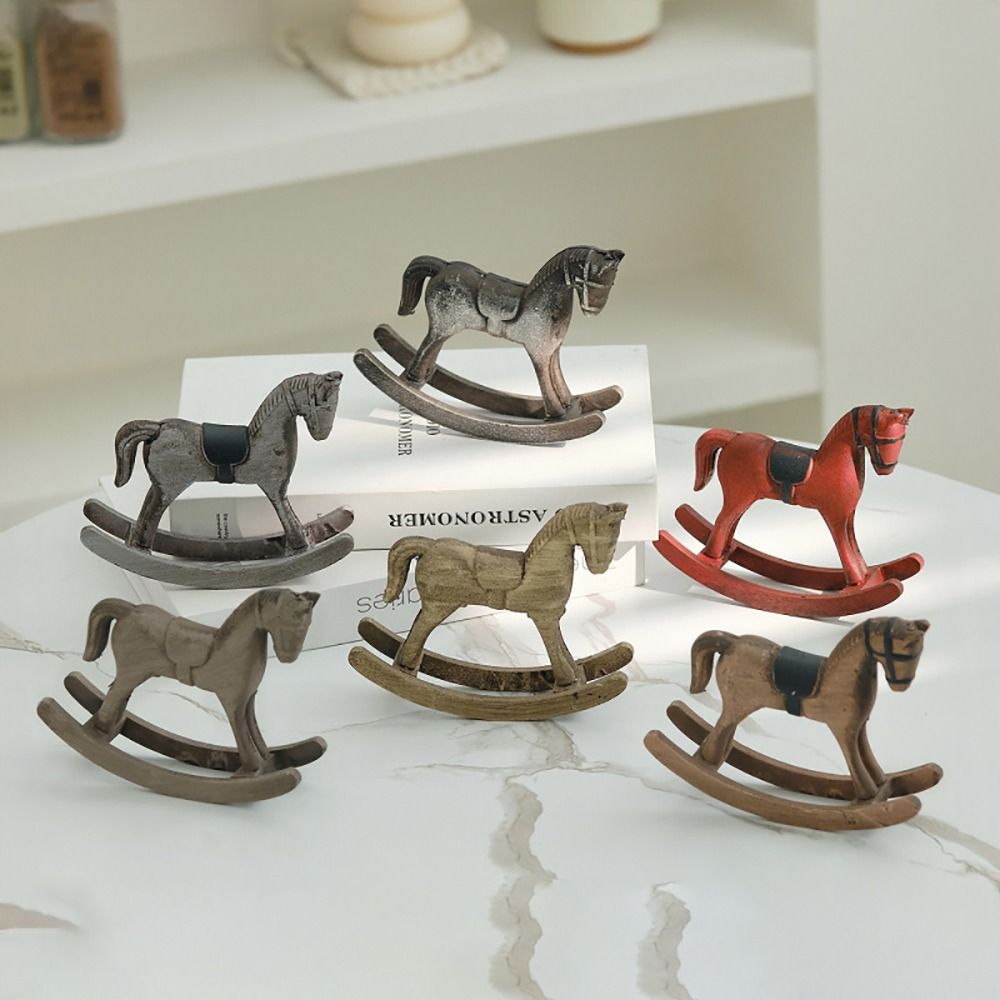 Cheval à bascule en bois sculp - Art Craft Horse avis et prix