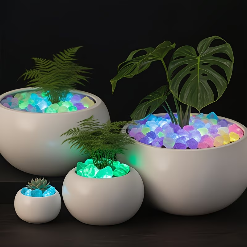 Ensemble de galets lumineux, 3 - Art Craft Vase avis et prix