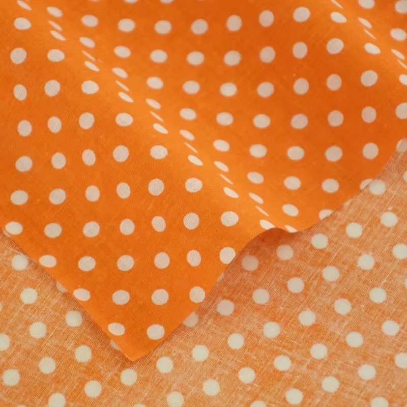 Tissu en coton imprimé à pois  - Artwork Craft avis et prix