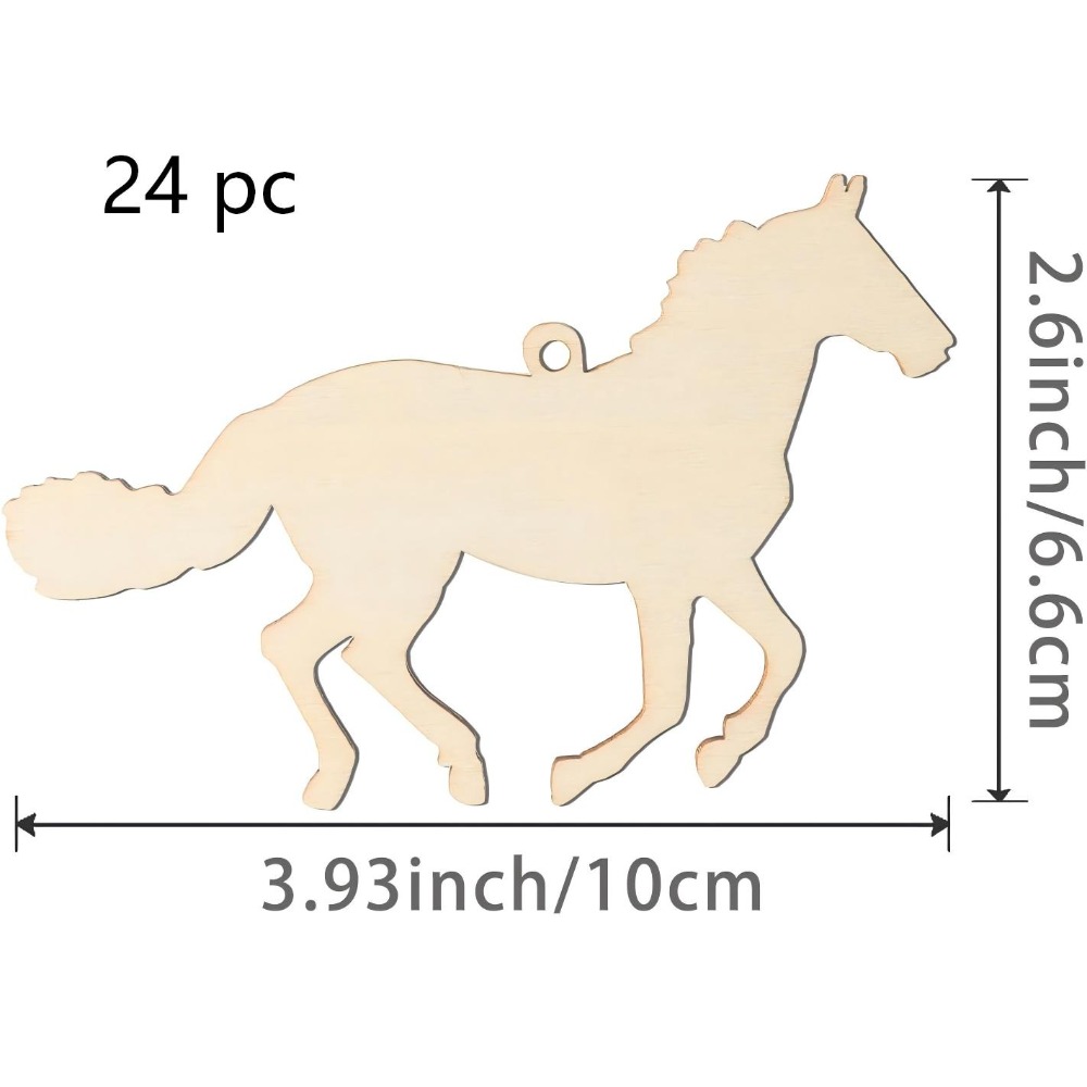 24 Pièces de découpeurs en boi - Art Craft Horse avis et prix