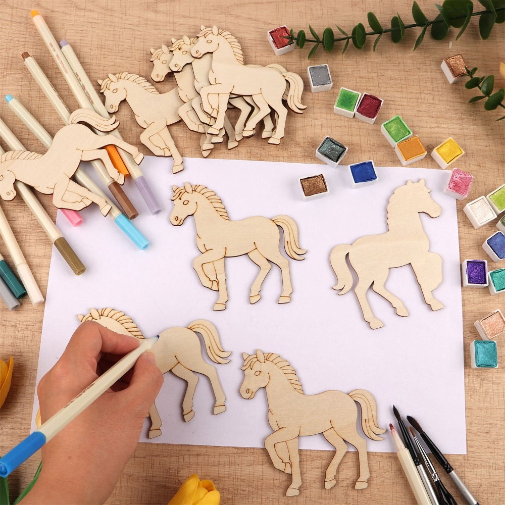 24 Pièces de découpeurs en boi - Art Craft Horse avis et prix