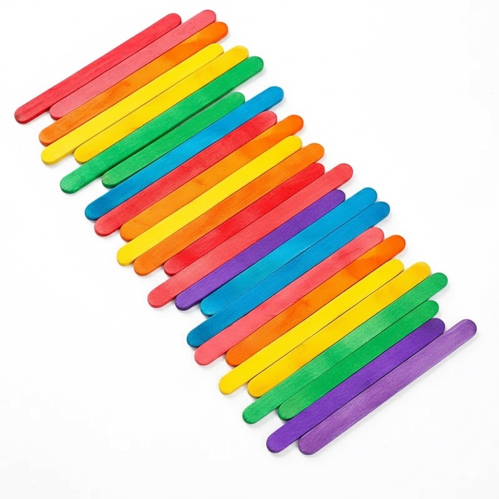Bâtonnets de glace en bois col - Art Craft Stick avis et prix