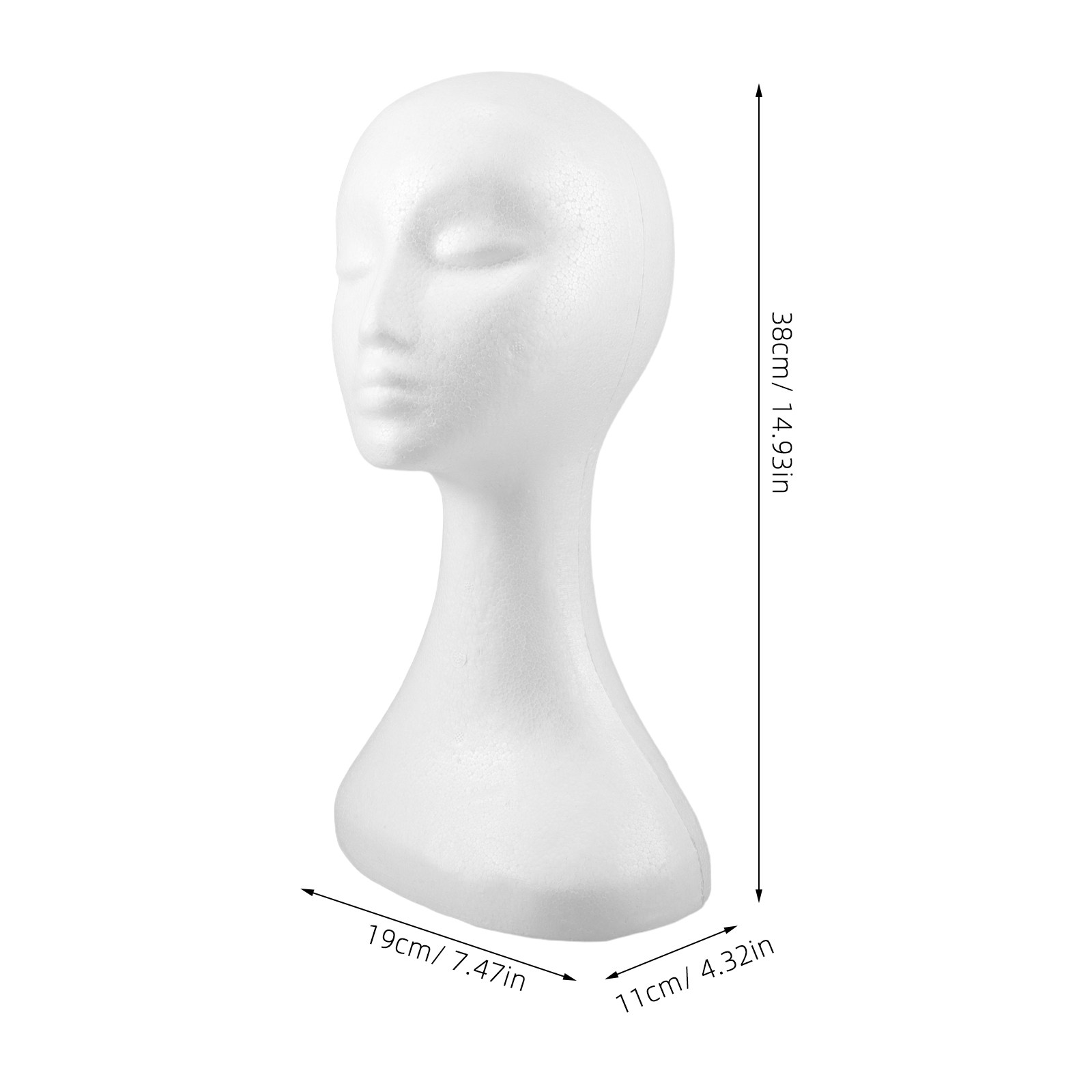 Tête de mannequin en mousse po - Art Craft Hat avis et prix
