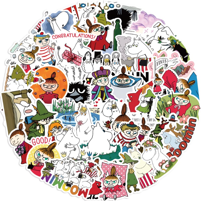 50 autocollants Moomin impermé - Artwork Craft avis et prix