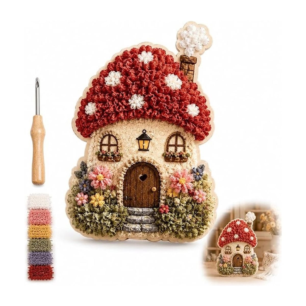 Kit de broderie 3D en tissu 
