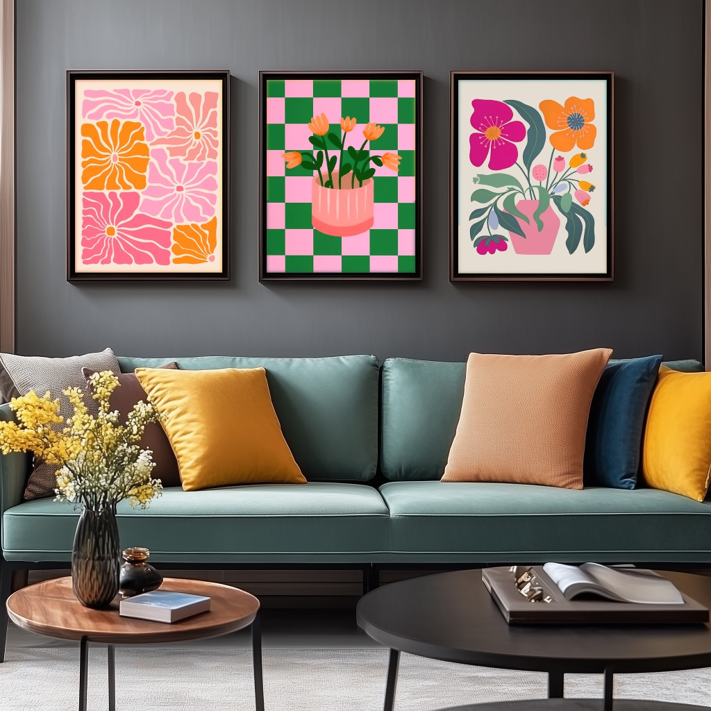 Impressions sur toile de fleur - Art Craft Vase avis et prix