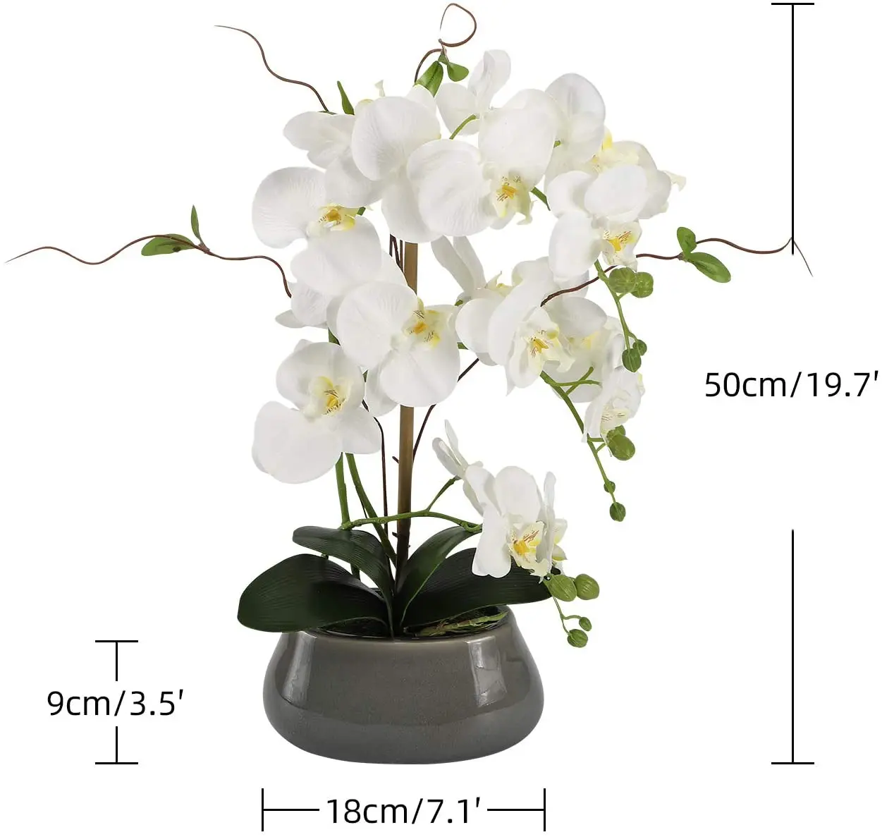 Centre de Table Orchidée Artif - Art Craft Vase avis et prix