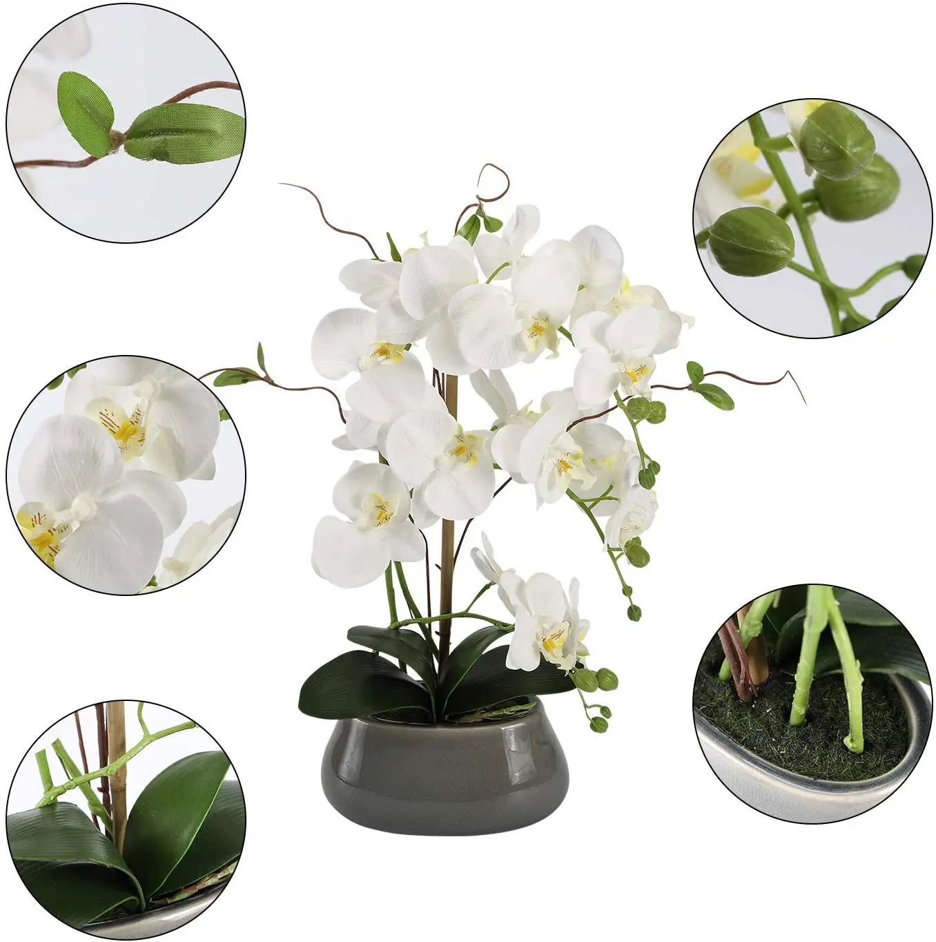 Centre de Table Orchidée Artif - Art Craft Vase avis et prix