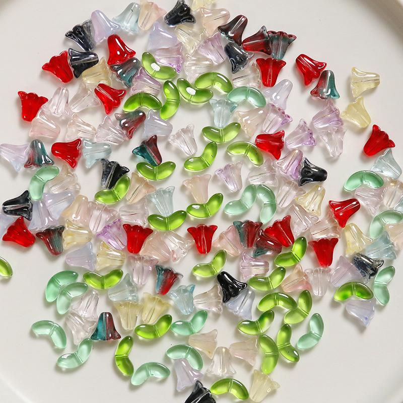 Perles de verre multicolores L - Art Craft Flower avis et prix
