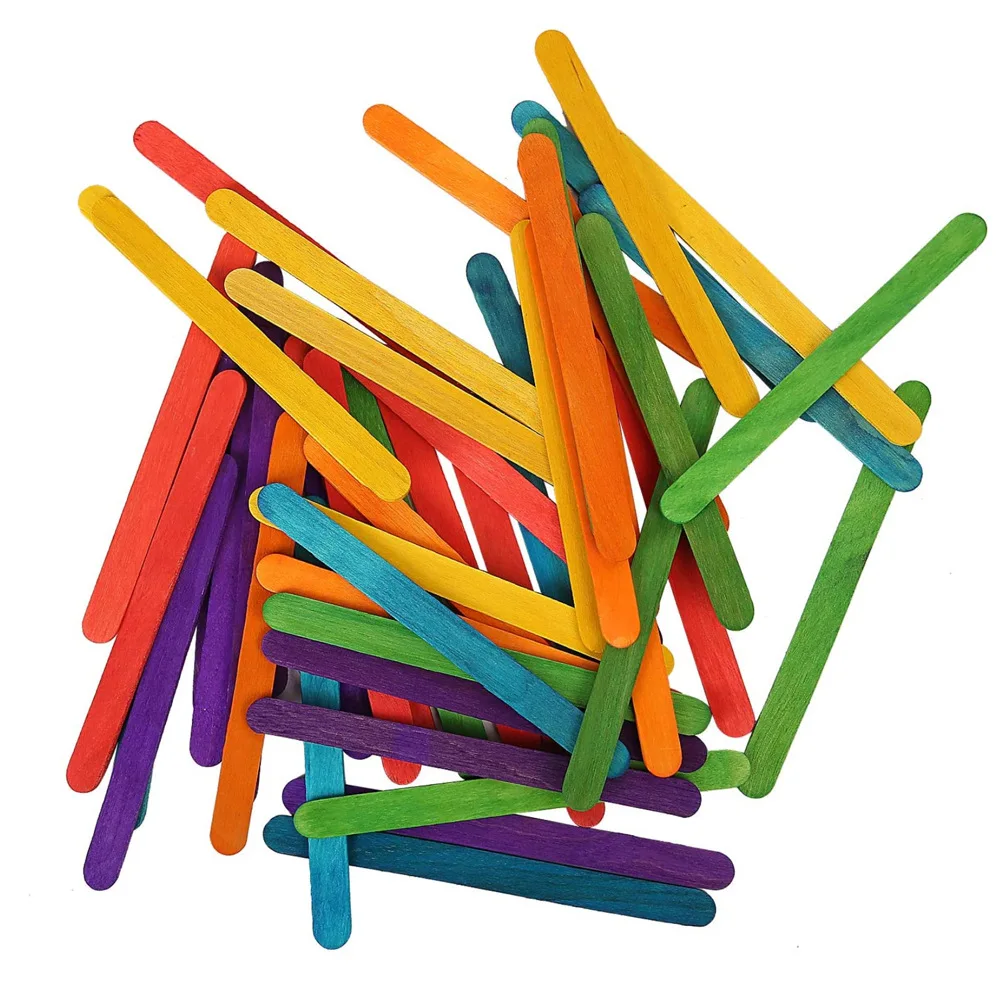 50 bâtonnets de sucettes glacé - Art Craft Stick avis et prix
