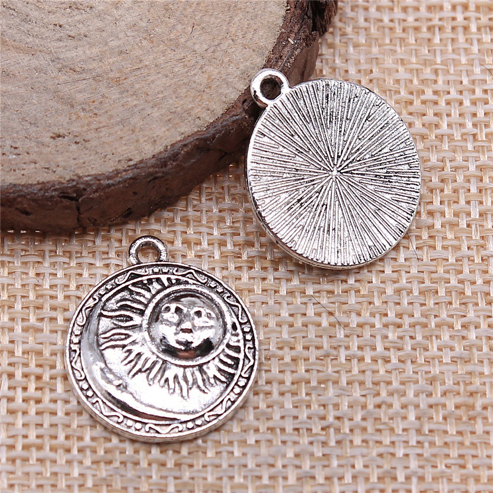 4 pendentifs disques soleil et - Artwork Craft avis et prix