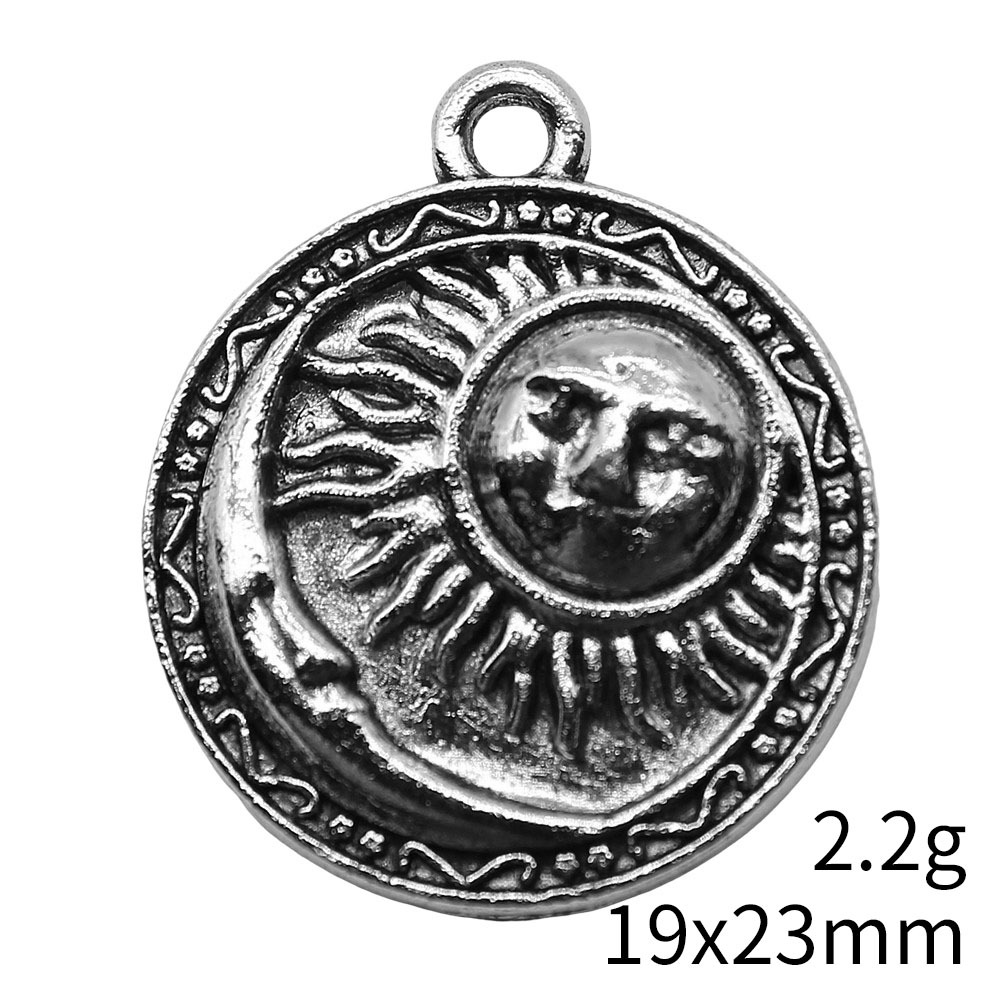4 pendentifs disques soleil et - Artwork Craft avis et prix
