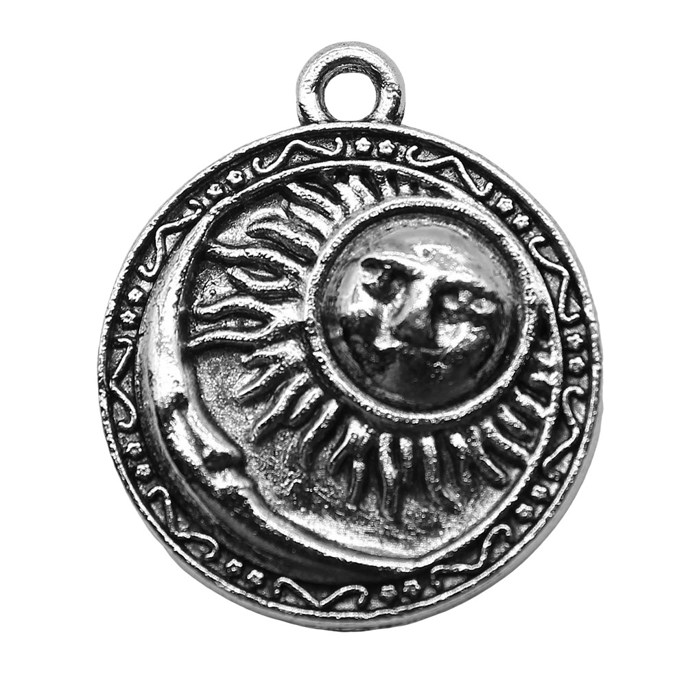 4 pendentifs disques soleil et - Artwork Craft avis et prix