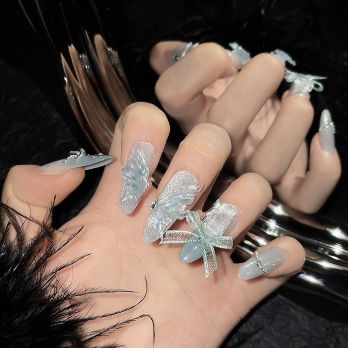 10 pièces de faux ongles longs - Artwork Craft avis et prix