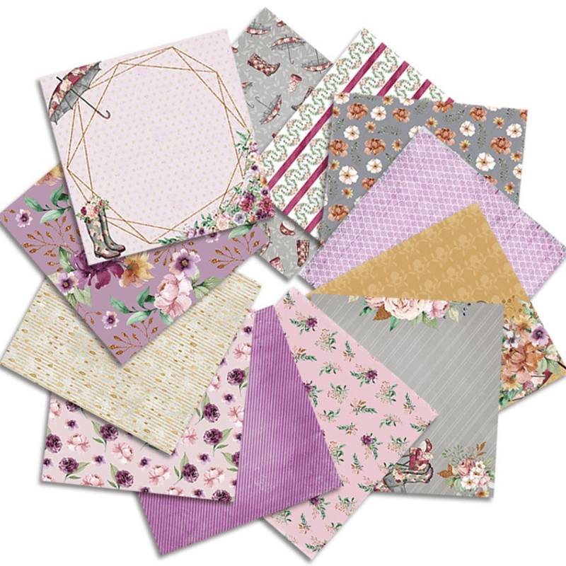 24 Feuilles/Paquet Blocs de Pa - Art Craft Umbrella avis et prix