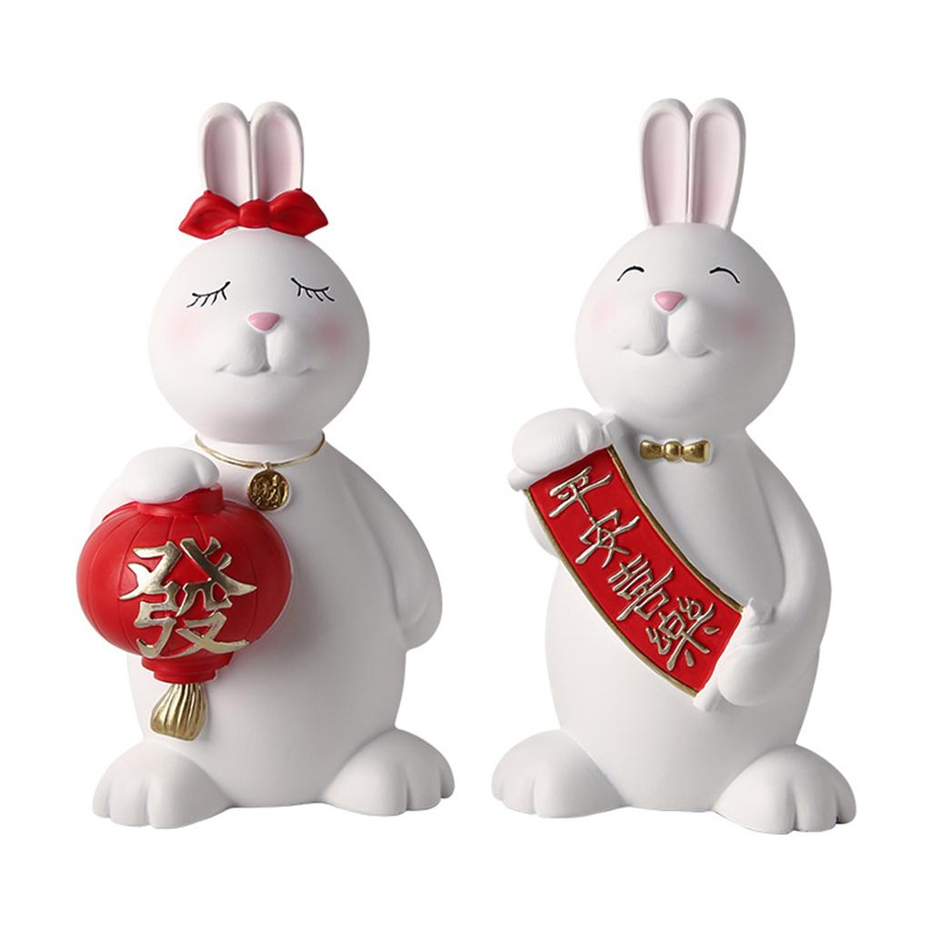 Figurines de lapins chics, sta - Art Craft Rabbit avis et prix
