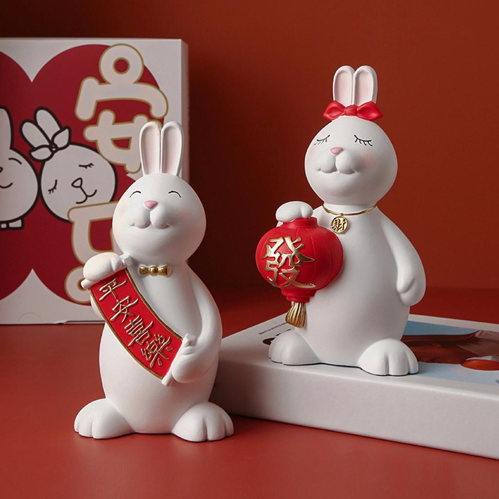 Figurines de lapins chics, sta - Art Craft Rabbit avis et prix