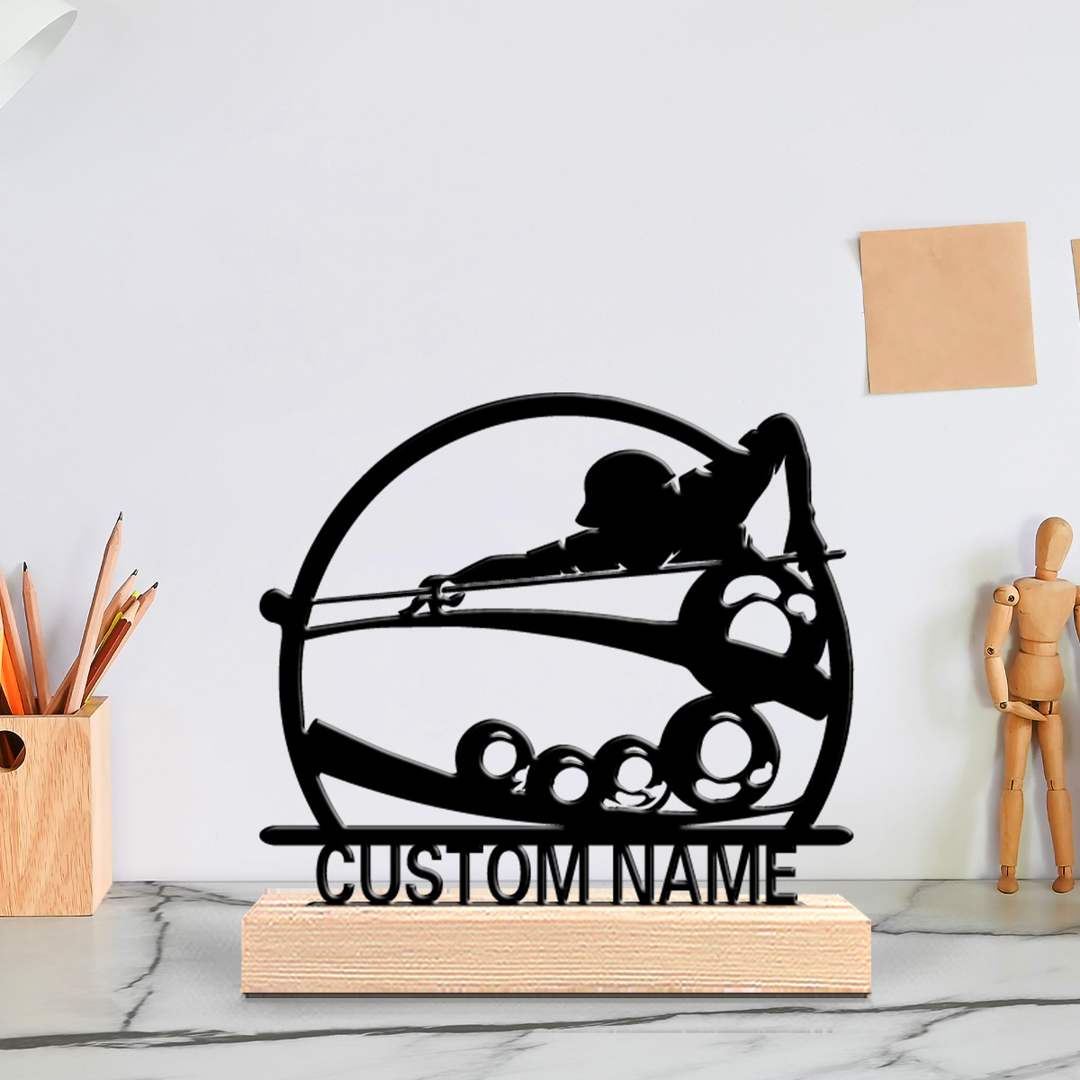 1 pièce Statue en étain simple - Art Craft Names avis et prix