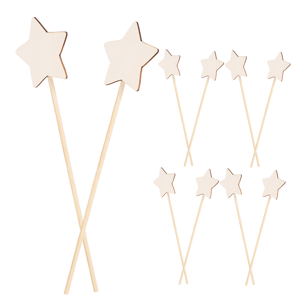 10 baguettes étoiles en bois D - Art Craft Stick avis et prix