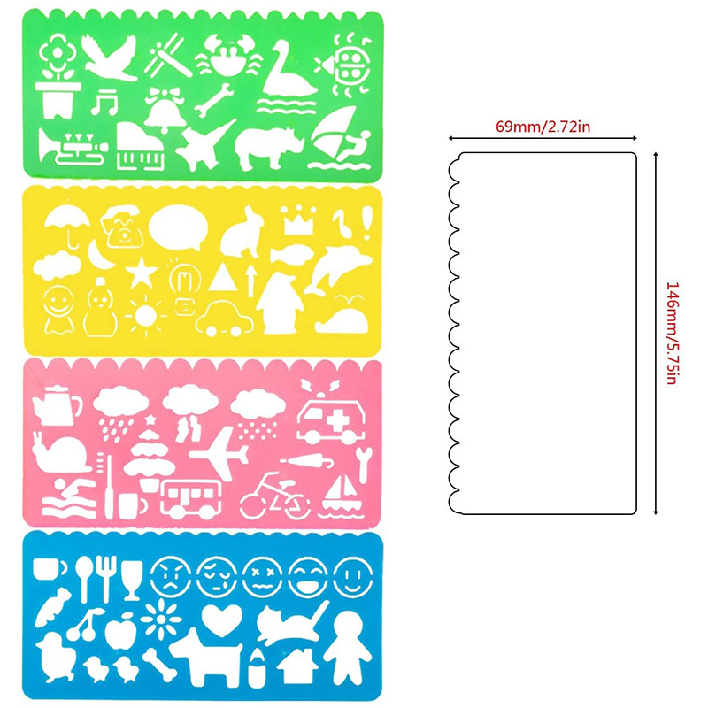 Ensemble de pochoirs de dessin - Art Craft 5 Year Old avis et prix