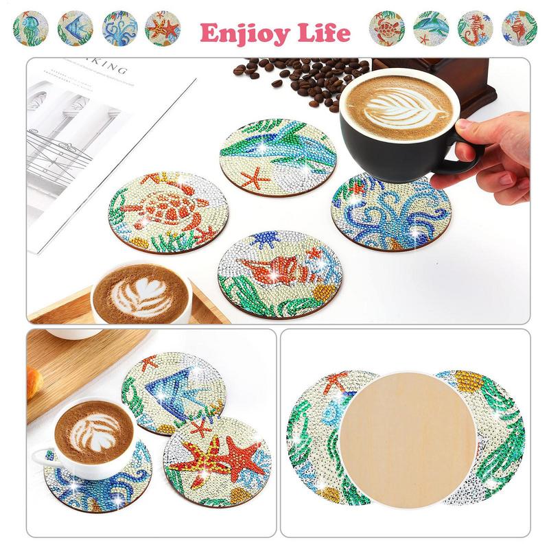 Sous-verres artistiques avec p - Art Craft Holiday avis et prix