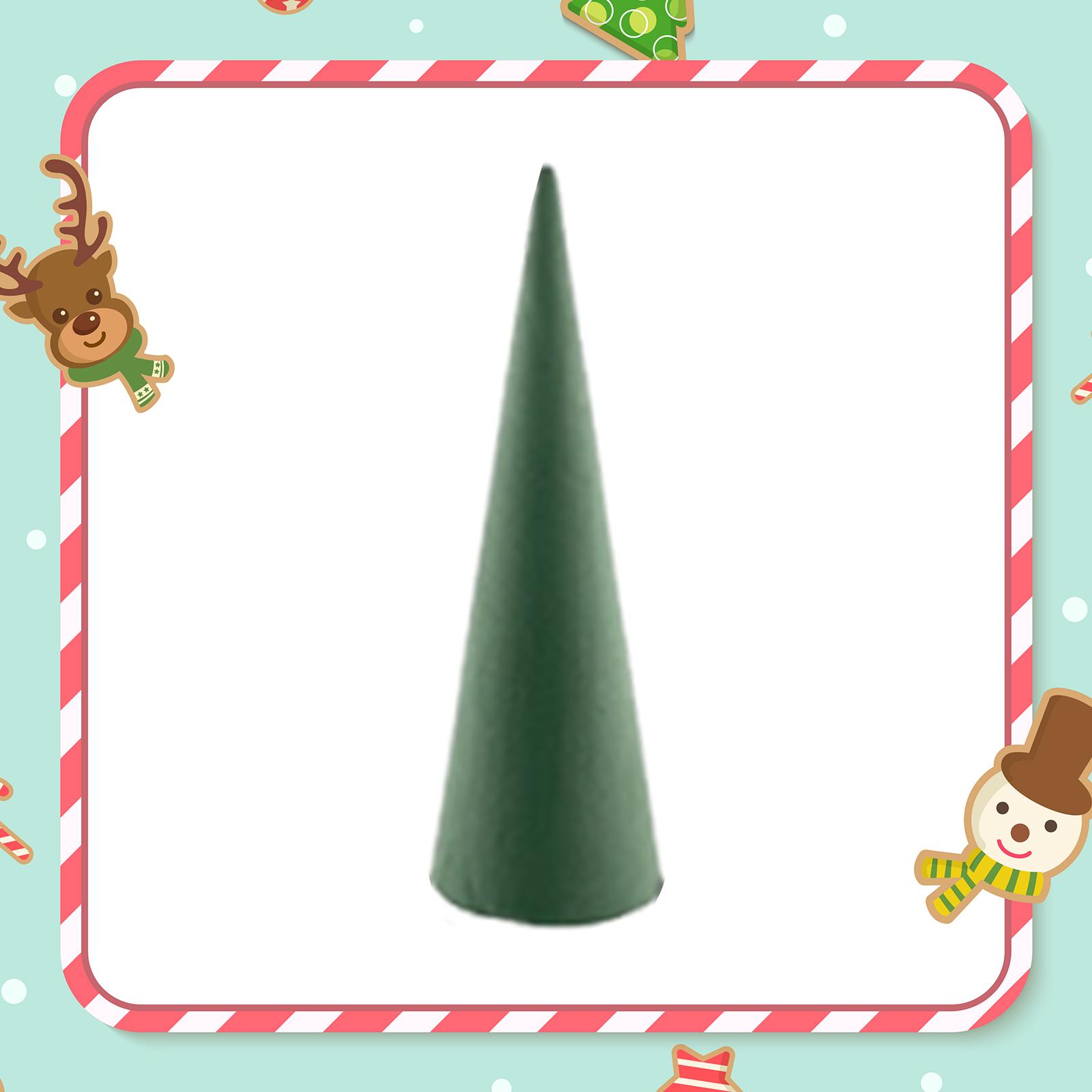 Cône d'arbre de noël à fleurs, - Art Craft Holiday avis et prix