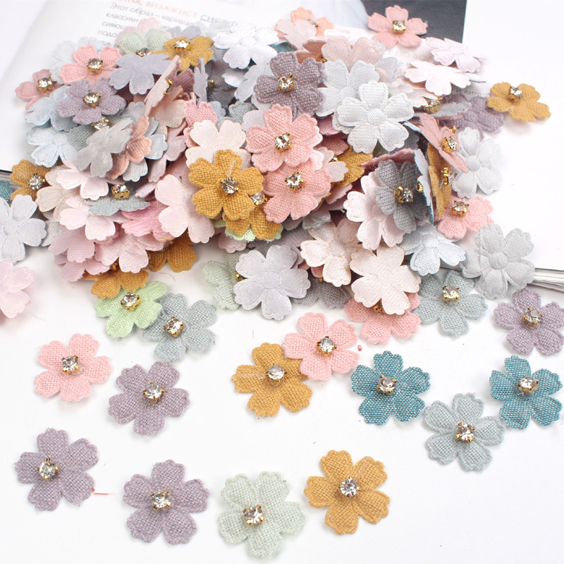 Fleur en tissu avec appliques  - Art Craft Hat avis et prix